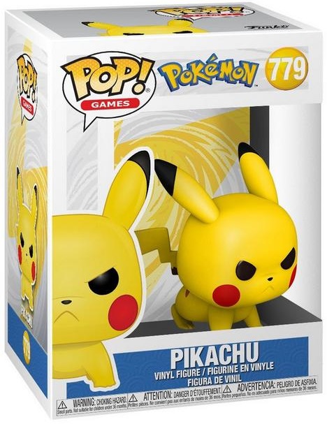 Funko POP! Games Pokemon Figure - Pikachu (Attack Stance)
